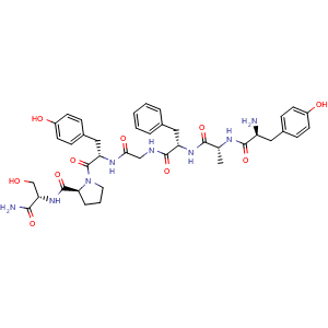 Chemical structure of Dermorphin , CAS 77614-16-5, AChemBlock AD265436