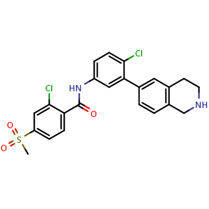 Chemical structure of USP28-IN-3 , CAS 2931509-14-5, AChemBlock AD265450