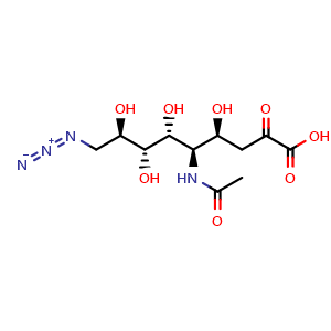 Chemical structure of 9AzNue5Ac , CAS 76487-51-9, AChemBlock AD265455