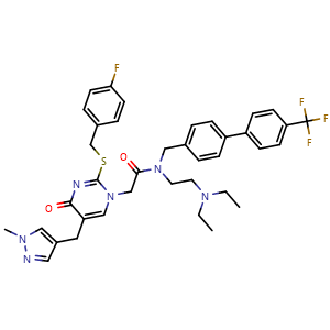 Chemical structure of SB-435495 , CAS 304694-39-1, AChemBlock AD265460