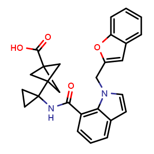 Chemical structure of EP4-IN-1 , CAS 2455480-28-9, AChemBlock AD265500