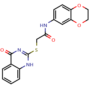Chemical structure of AST 7062601 , CAS 675197-89-4, AChemBlock AD265501
