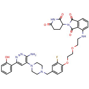 Chemical structure of YD23 , CAS 2951015-29-3, AChemBlock AD265520