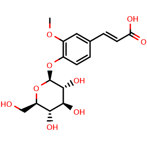 Chemical structure of Lavandoside , CAS 117405-51-3, AChemBlock AD265541