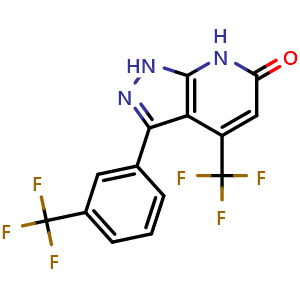 Chemical structure of p38alpha inhibitor 4 , CAS 1262406-08-5, AChemBlock AD265551