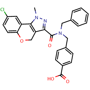Chemical structure of Nidufexor , CAS 1773489-72-7, AChemBlock AD265557