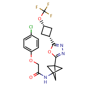 Chemical structure of DNL343 , CAS 2278265-85-1, AChemBlock AD265559
