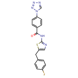 Chemical structure of Anticancer agent 110 , CAS 887349-03-3, AChemBlock AD265560