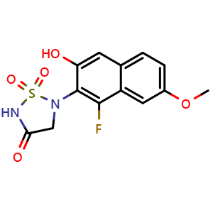 Chemical structure of Tegeprotafib , CAS 2407610-46-0, AChemBlock AD265564