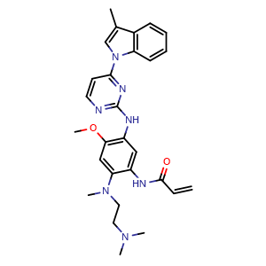 Chemical structure of EGFR-IN-87 , CAS 1835666-87-9, AChemBlock AD265588