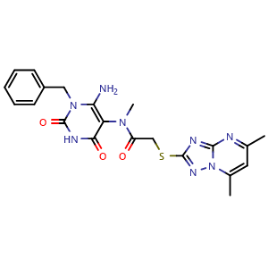 Chemical structure of Anti-inflammatory agent 49 , CAS 851471-44-8, AChemBlock AD265614