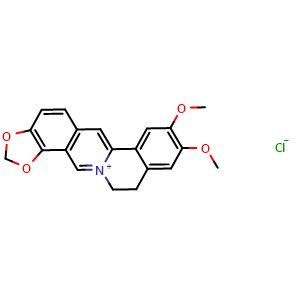 Chemical structure of Epiberberine chloride , CAS 889665-86-5, AChemBlock AD265615