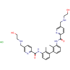 Chemical structure of ARB-272572 hydrochloride , CAS 2377524-19-9, AChemBlock AD265648