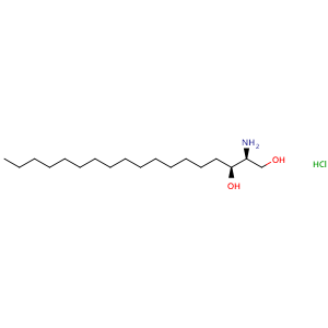 Chemical structure of Safingol hydrochloride , CAS 139755-79-6, AChemBlock AD265650