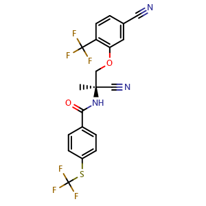 Chemical structure of (R)-Monepantel , CAS 887148-70-1, AChemBlock AD265681