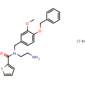Chemical structure of M8-B Hydrochloride , CAS 883976-12-3, AChemBlock AD265688