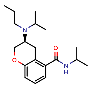 Chemical structure of (S)-Ebalzotan , CAS 294843-95-1, AChemBlock AD265705