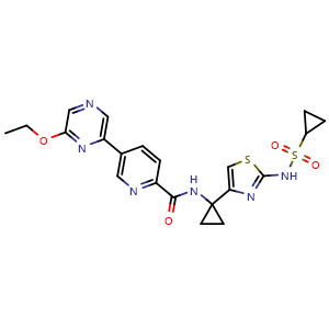 Chemical structure of CTPS1-IN-1 , CAS 2341943-12-0, AChemBlock AD265722