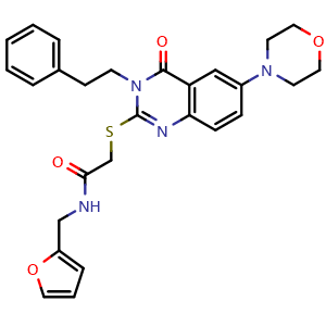 Chemical structure of STAMBP-IN-1 , CAS 896683-78-6, AChemBlock AD265729