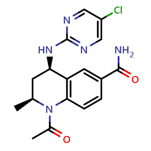 Chemical structure of I-BET567 , CAS 1887237-54-8, AChemBlock AD265756