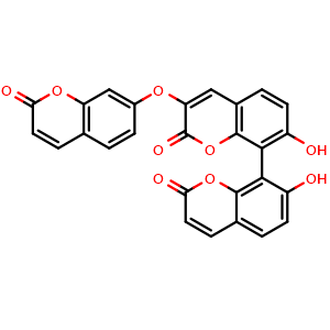 Chemical structure of Triumbelletin , CAS 131559-54-1, AChemBlock AD265771