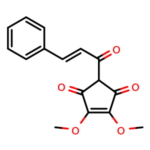 Chemical structure of Linderone , CAS 1782-79-2, AChemBlock AD265775