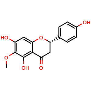 Chemical structure of 6-Methoxynaringenin , CAS 94942-49-1, AChemBlock AD265782