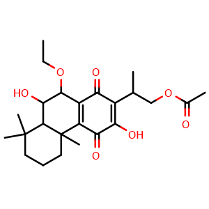 Chemical structure of Lophanthoidin F , CAS 120462-46-6, AChemBlock AD265790