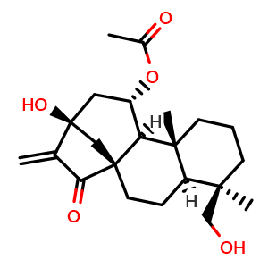 Chemical structure of Rosthornin A , CAS 125164-55-8, AChemBlock AD265794