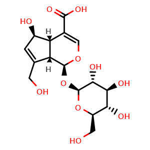 Chemical structure of Scandoside , CAS 18842-99-4, AChemBlock AD265795