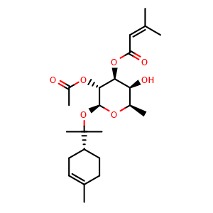 Chemical structure of Venuloside A , CAS 1609278-97-8, AChemBlock AD265803
