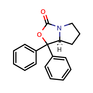 (7aS)-1,1-diphenyl-5,6,7,7a-tetrahydro-1H-pyrrolo[1,2-c][1,3]oxazol-3-one