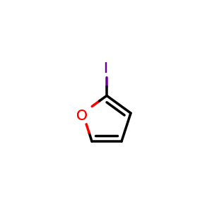 Chemical structure of 2-iodofuran , CAS 54829-48-0, AChemBlock AD265893