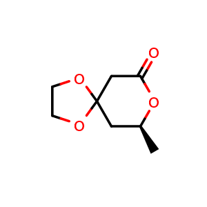 (S)-9-Methyl-1,4,8-trioxaspiro[4.5]decan-7-one