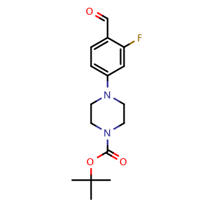 4-(4-Boc-piperazin-1-yl)-2-fluorobenzaldehyde