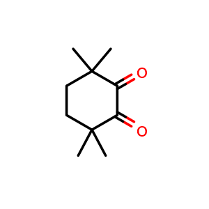 Chemical structure of 3,3,6,6-Tetramethylcyclohexane-1,2-dione , CAS 20651-89-2, AChemBlock AD266012