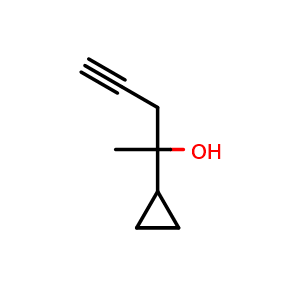 2-Cyclopropyl-4-pentyn-2-ol