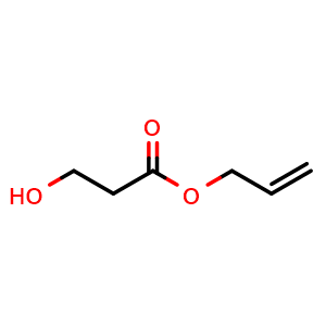 Chemical structure of Allyl 3-Hydroxypropanoate , CAS 875214-08-7, AChemBlock AD266151
