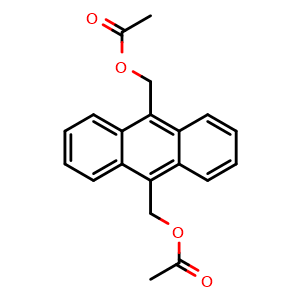 (10-[(Acetyloxy)methyl]-9-anthryl)methyl acetate