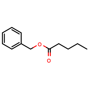 Chemical structure of Benzyl valerate , CAS 10361-39-4, AChemBlock AD266174
