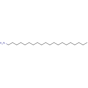 Chemical structure of Icosan-1-amine , CAS 10525-37-8, AChemBlock AD266176