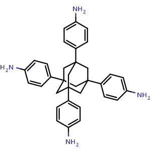 4,4,4,4-Tricyclo[3.3.1.1 ]decane-1,3,5,7-tetrayltetrakis[benzenamine]