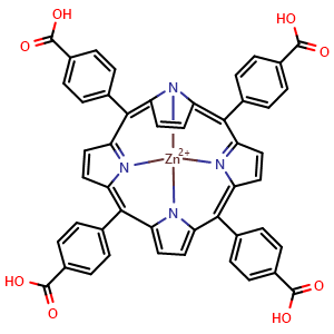 Zn(II) meso-Tetra(4-carboxyphenyl) Porphine