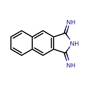 Chemical structure of 1,3-Diiminobenz[f]isoindoline , CAS 65558-69-2, AChemBlock AD266386