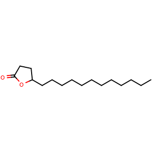 Chemical structure of 5-Dodecyldihydro-2(3H)-furanone , CAS 730-46-1, AChemBlock AD266391