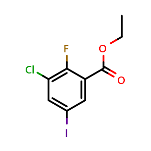 Ethyl 3-chloro-2-fluoro-5-iodobenzoate