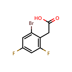 2-(2-Bromo-4,6-difluorophenyl)acetic acid