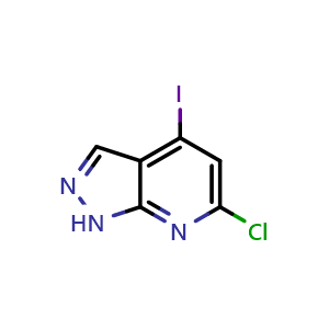 6-Chloro-4-iodo-1H-pyrazolo[3,4-b]pyridine
