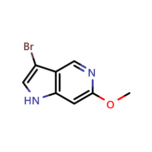 3-Bromo-6-methoxy-1H-pyrrolo[3,2-C]pyridine