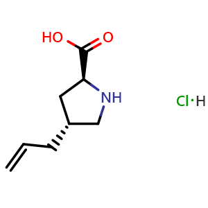 (2S,4R)-4-allylpyrrolidine-2-carboxylic acid hydrochloride